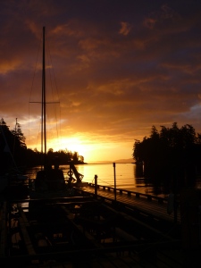 Pedder Bay sunrise1